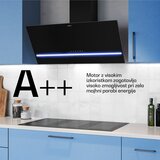 Klarstein Illuminosa kosa kuhinjska napa | Režim usisavanja i recirkulacije | Minimalistički dizajn | 818 m³/h | 90 cm | shoptok.hr