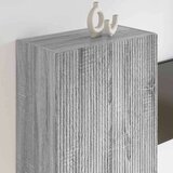 TV stenska omara Siva Sonoma 59,5 x 31 x 100 cm Konstruiran les, (5000092098) | Shoptok.si