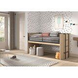 Vipack Podignuti dječji krevet s podnicom 90x200 cm u prirodnoj boji Sam – | shoptok.hr
