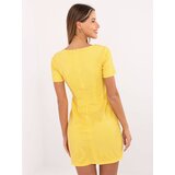 LAKERTA Dress-LK-SK-506335.21-dark yellow | shoptok.hr