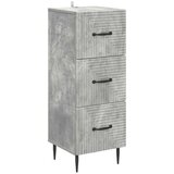  Predalna omara Betonsko siva 33 x 34,5 x 89,5 cm Inženirski les, (5000232415) | Shoptok.si