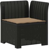  Kauč za vrt s 7 sjedala i jastučićima u rattan izgledu PP | shoptok.hr
