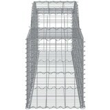  Gabionska košara s lukom 300 x 50 x 60/80 cm pocinčano željezo Cijene