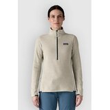 Patagonia R1 Air Zip Neck Fleece Sweater wool white | Shoptok.si