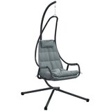 Viseća jaja stolica Antracit 94 x 107 x 196,5 cm Čelik | shoptok.hr