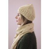 Kesi Women's set with scarf Maja K327 beige | shoptok.hr