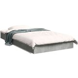  Okvir kreveta boja betona 100x200 cm od konstruiranog drva | shoptok.hr