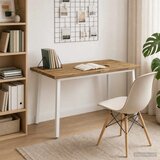  140 x 70 x 75 cm Čvrsto drvo akacije Bijela Pravokutni - Bijela 140 x 70 x 75 cm Četvrtasto | shoptok.hr