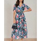 Resti Women's pleated floral midi dress | shoptok.hr