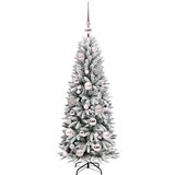 vidaXL Umjetno božićno drvce s stalakom Bijelo 53 x 53 x 120 cm | shoptok.hr