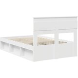  Krevetna konstrukcija Bijelo 120 x 200 cm Čvrsto borovo drvo | shoptok.hr