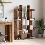 vidaXL Ormarić za knjige staro drvo 86x25,5x140 cm konstruirano drvo | shoptok.hr