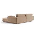 Micadoni Bež kotna sedežna garnitura iz tkanine bouclé (levi kot) Torino – Home | Shoptok.si