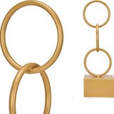  Ukrasna figura Gift Decor zlatan Obruči 12,5 x 40,5 x 12,5 cm | shoptok.hr