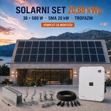  SOLARNI SET 20,88 kWp – TONGWEI 580 W + SMA SUNNY TRIPOWER X20 Cijene