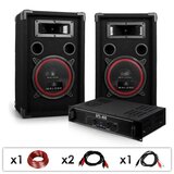 Electronic-Star Set „DJ 12“, ojačevalec, zvočniki, 1000 W Cene
