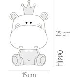 ONLI LED prigušiva dečija noćna lampica PUPPIES LED/3W/230V 25 cm nilski konj/zelena | Eponuda.com