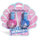 Let´s be Mermaid Nail Duo set lakov za nohte za otroke več odtenkov Pink, Blue 2x4 ml