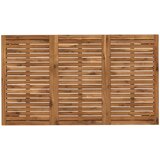  Stol za večeru u vrtu Prirodna i crna 141 x 80,5 x 75 cm | shoptok.hr