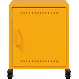  Noćni ormarići 2 kom boje senfa 36x39x43,5 cm čelični | Eponuda.com