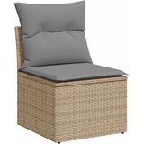  5-dijelni set vrtnih sofa s jastucima poliratan i bagrem bež | shoptok.hr
