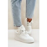 PM1 High sneakers with pouch on platform white Saramis | Shoptok.si