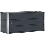  Cvetlično korito Antracit 100 x 40 x 45 cm Jeklo, (5000207687) | Shoptok.si