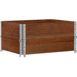  Vrtna sadilica smeđa 80x60 cm od borovine | shoptok.hr