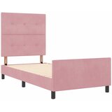 s opruga kutije Ružičasta 100 x 200 cm Baršun | shoptok.hr