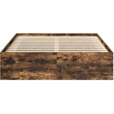  Okvir za krevet boja dimljenog hrasta 140x190 cm | Eponuda.com