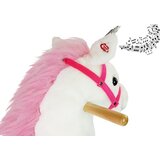  Gugalnica za konjiča Enorog 74 cm - bela | Shoptok.si