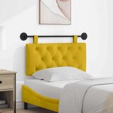  Držeće uzglavlje Zidne Žuta 90 x 55 x 7 cm Baršun - Žuta 80 cm bez LED | shoptok.hr