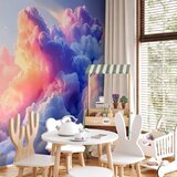  Foto tapeta - Clouds Like Painted: Artistic Brushes of Dawn Painting the Sky 200x140 | shoptok.hr