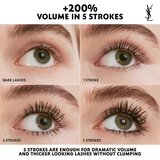 Yves Saint Laurent Lash Clash Waterproof vodootporna maskara za volumen za žene Black 8.6 ml | shoptok.hr
