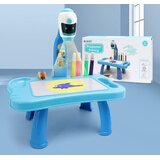 Mini projektor u obliku robota sa dodatnom funkcijom stolne lampe, plave boje Cijene