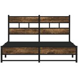 Metalni okvir kreveta bez madraca boja hrasta 135x190 cm | shoptok.hr