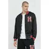 Huf Bomber jakna za muškarce, boja: crna, za prijelazno razdoblje