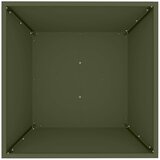  Vrtna saksija 5 pcs Maslinasto zelena 50 x 50 x 15 cm | shoptok.hr