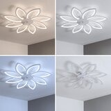 Brilagi LED prigušiva plafonski ventilator LED/43W/230V prečnika 90 cm, beli + daljinski upravljač | Eponuda.com
