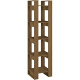 Maison Chic Knjižna omara - Knjižni regal medeno rjava 41x35x160 cm trdna borovina, (21725637) | Shoptok.si