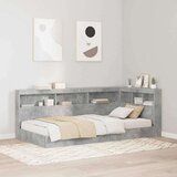  Skladišno uzglavlje Betonski sivi 90 cm Konstruirano drvo | shoptok.hr