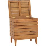  Košara za rublje 40 x 30 x 45 cm od masivne tikovine | shoptok.hr