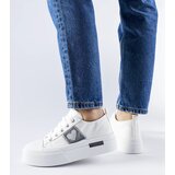 Gemre White-silver platform sneakers Lawton Cijene