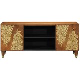 TV ormar Medeno smeđa 105 x 33 x 46 cm Čvrsto drvo manga | shoptok.hr