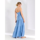 Sinsay Maxi haljina s naborima | shoptok.hr