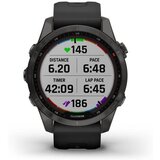 Garmin Športna ura Fenix 7S Sapphire Solar Carbon Gray Antracitno siva | Shoptok.si