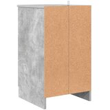 vidaXL Noćni ormar Beton siva 38 x 38 x 66 cm Konstruirano drvo | shoptok.hr