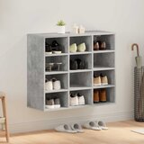  Ormar za cipele Beton siva 77,5 x 30 x 67 cm Konstruirano drvo | shoptok.hr
