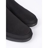 Shelvt Men's black perforated loafers | Shoptok.si