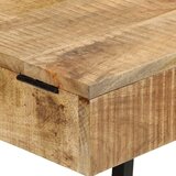  Toaletni stolić 105x35x75 cm od masivnog drva manga i željeza | shoptok.hr